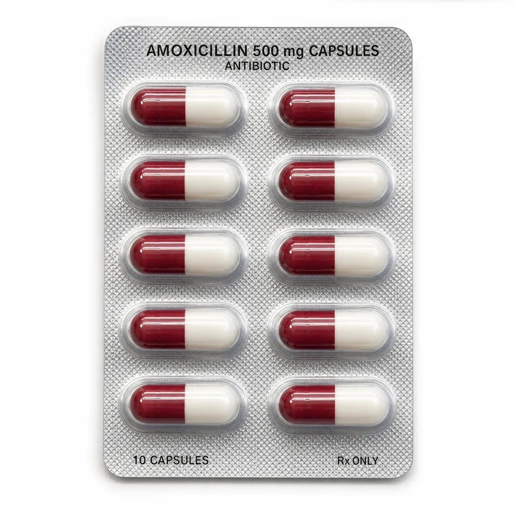 Amoxilina 500 mg